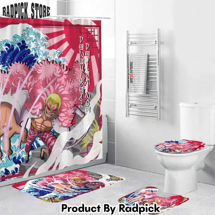 One piece donquixote doflamingo combo bathroom set   rp0204420
